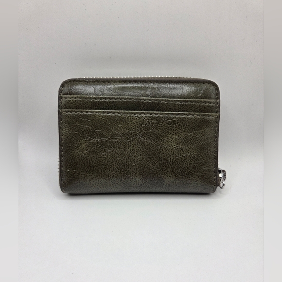 Michael Kors Olive Jet Set Travel Faux Leather Wallet/Cardcase - Picture 2 of 9